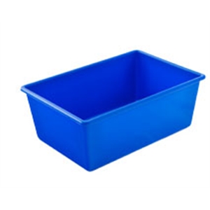 12L Blue Plastic Tote Tray (323TT1201BLUE)
