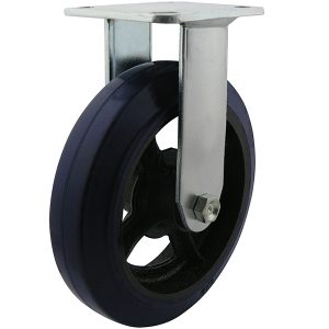 200mm Rubber Wheel 250kg Capacity Castor (R8803) | Richmond Wheels ...