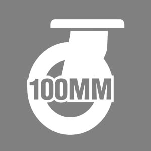 100mm Wheel Diameter