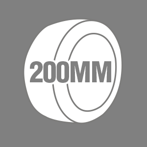 200mm Diameter