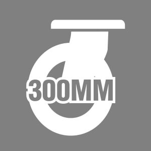 300mm Wheel Diameter