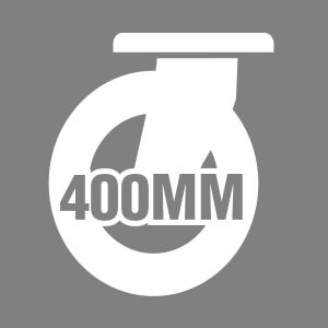 400mm Wheel Diameter