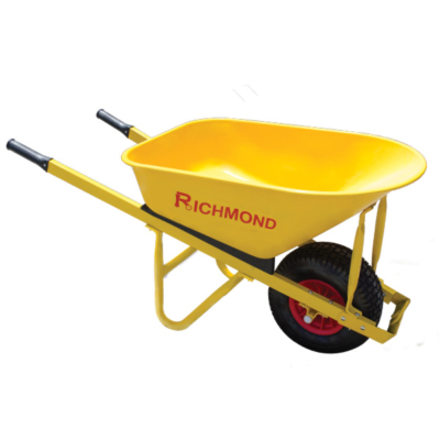 Tradie's Wheelbarrows With Yellow Steel Tray - Richmond Rolling 