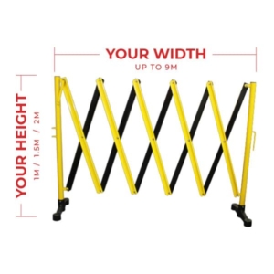 Made to order Aluminium Safety Barriers