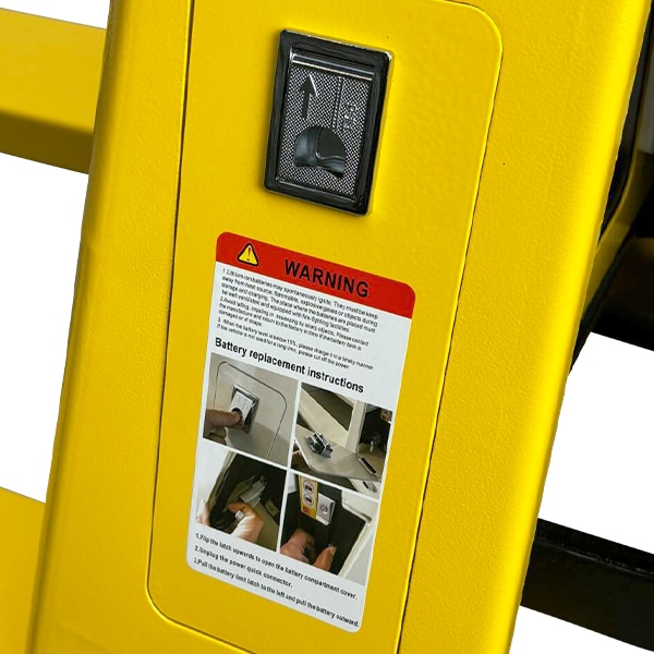 Full Electric 2000kg Capacity Lithium Ion Pallet Jack (PJR122) - Image 5