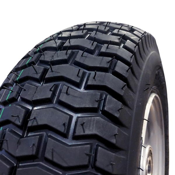 13 X 5.00-6 Pneumatic Wheel With 25mm Precision Bearing And Block Pattern Turf Tyre (PN13-500-6BB) - Image 2