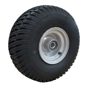 15 X 6.00-6 Pneumatic Wheel With 25mm Precision Bearing And Premium Turf Tyre (PN15-600-6BB)
