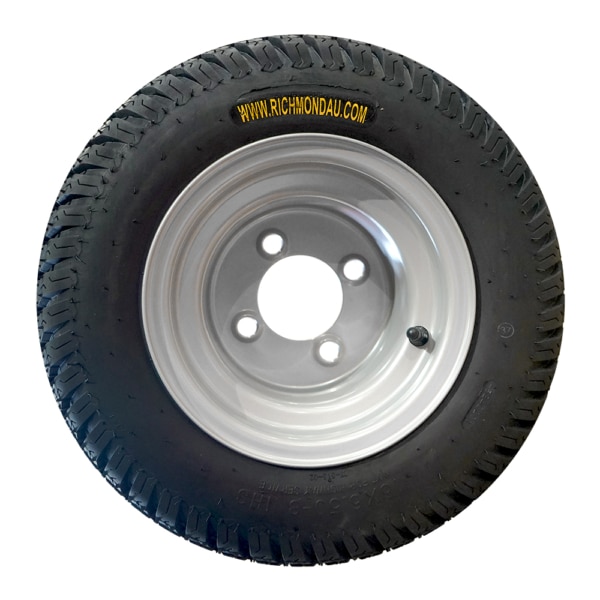 16 X 6.50-8 Pneumatic Wheel With Mini 4 Stud Pattern Rim And Premium Turf Tyre (PN16-650-8MN) - Image 5