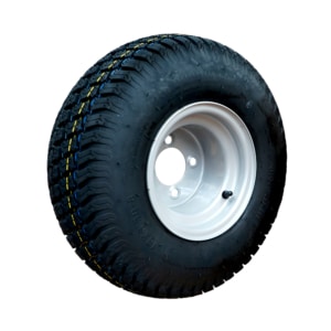 18 X 6.50-8 Pneumatic Wheel With Mini 4 Stud Pattern Rim And Premium Turf Tyre (PN18-650-8MN)