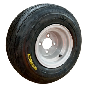 18 X 8.50-8 Pneumatic Wheel With Mini 4 Stud Pattern Rim And Golf Buggy Tyre (PN18-850-8MN)