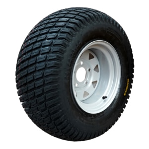 24 X 12.00-12 Pneumatic Mower Wheel With Ford 5 Stud Pattern Rim And Premium Turf Tyre (PN24-12-12FRD)