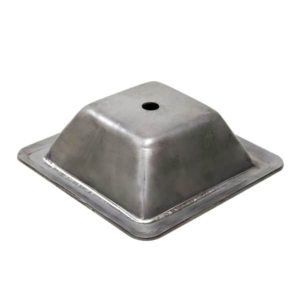 130 x 130mm Square Stainless Steel Stillage/Pallet Feet (STILLFEET3)