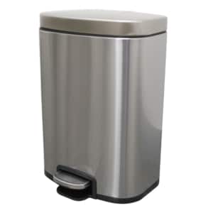 10L Stainless Steel Pedal Bin with Dual Inserts (PBSS010)