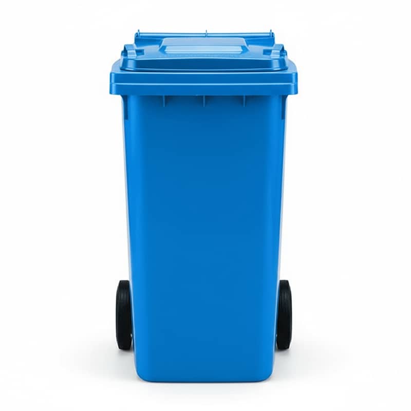 120L Capacity Blue Wheelie Bin (WGR010) - Image 2
