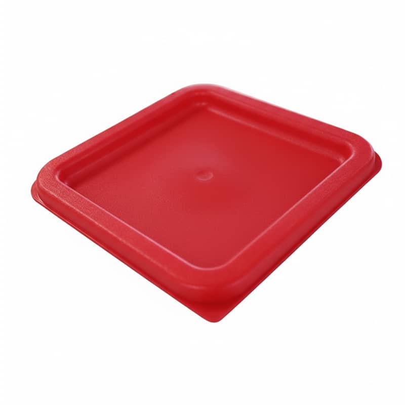 Red Lid for 1.9L & 3.8L Polypropylene Food Storage Containers (FSL001PPRED)