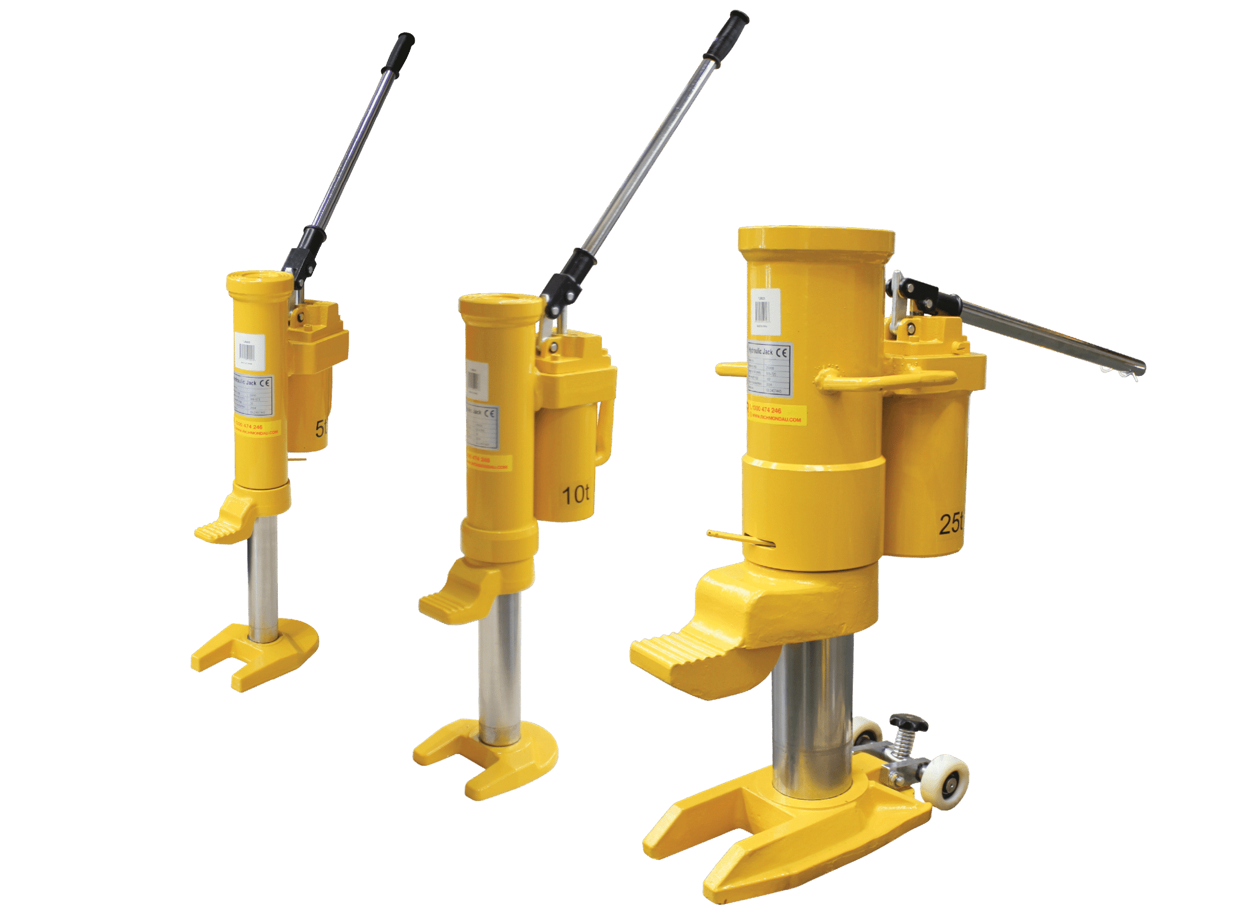 Hydraulic Toe Jacks