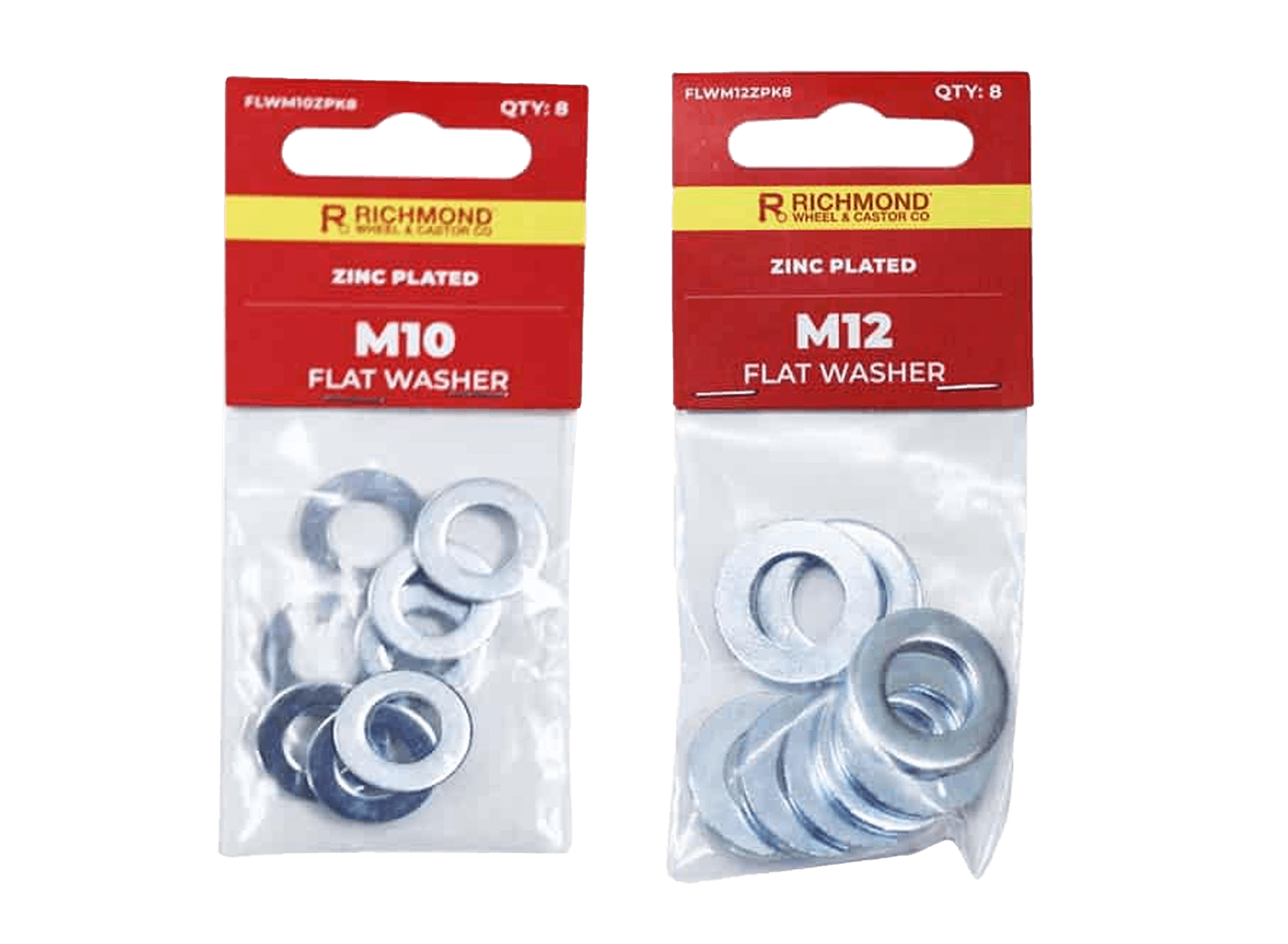 Zinc Flat Washers