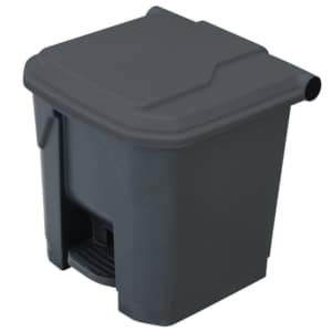 30L Pedal Bin - Grey Lid (PBS030GRY)