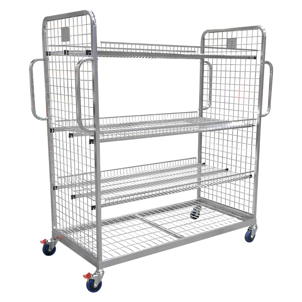 4 Tier Picking Trolley 1470x680x1690mm (RCR770)