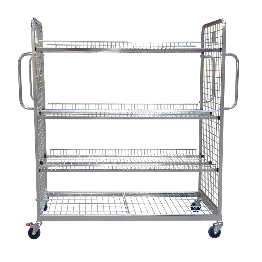 4 Tier Picking Trolley 1470x680x1690mm (RCR770) - Image 3