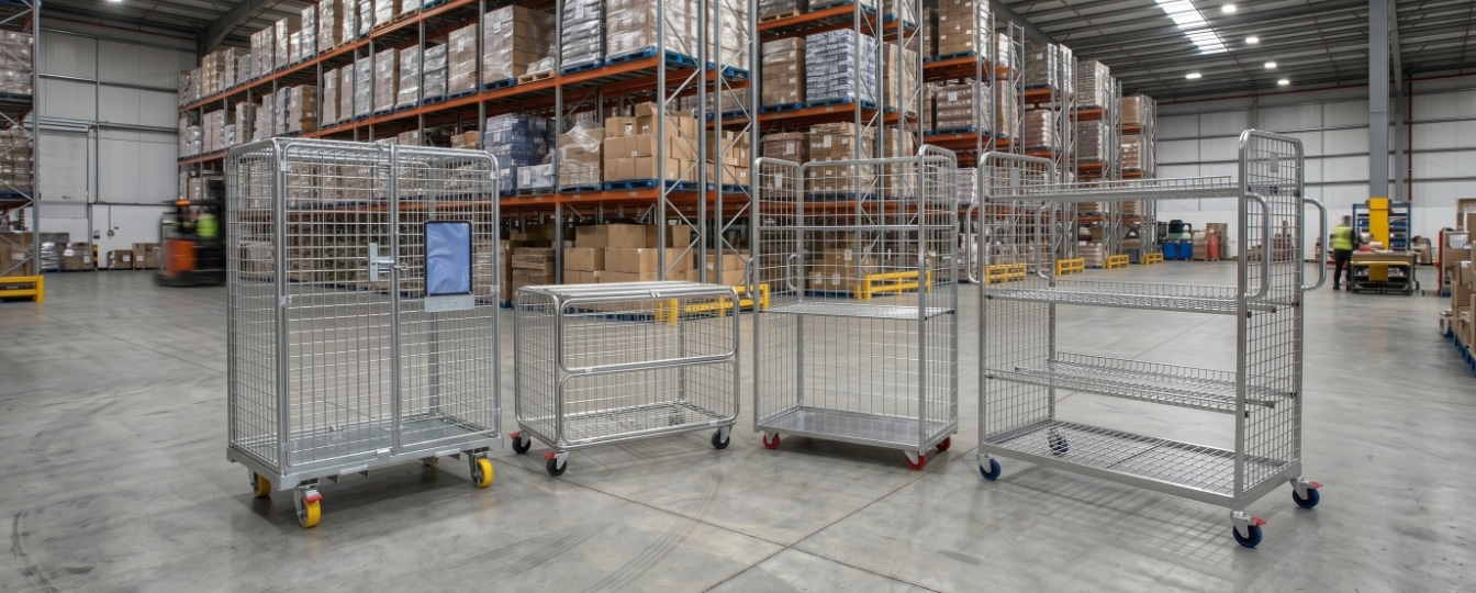 Bulk Goods Warehouse Trolleys