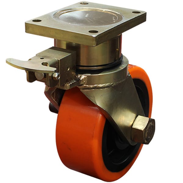 250mm Poly Ci Wheel 5000kg Capacity Castor (S1093D)