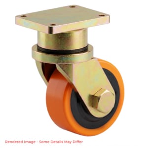 200mm Poly Ci Wheel 5000kg Capacity Castor (S894)